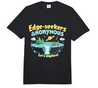 Edge-Seekers Anonymous Explorons L'Aventure Comfort Colors Adult Heavyweight T-Shirt