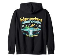 Edge-Seekers Anonymous Explorons L'Aventure Sweat à Capuche
