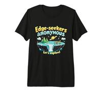 Edge-Seekers Anonymous Explorons L'Aventure T-Shirt Haut de Gamme