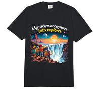 Edge-Seekers Anonymous Let's Explore Comfort Colors Adult Heavyweight T-Shirt