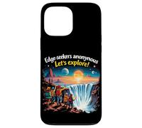 Edge-Seekers Anonymous Let's Explore Coque pour iPhone 13 Pro Max