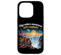 Edge-Seekers Anonymous Let's Explore Coque pour iPhone 14 Pro