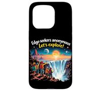 Edge-Seekers Anonymous Let's Explore Coque pour iPhone 15 Pro
