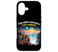 Edge-Seekers Anonymous Let's Explore Coque pour iPhone 17