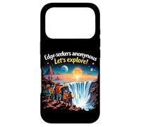 Edge-Seekers Anonymous Let's Explore Coque pour iPhone 17 Pro