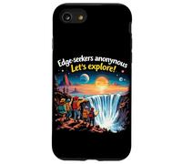 Edge-Seekers Anonymous Let's Explore Coque pour iPhone SE (2020) / 7 / 8