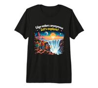 Edge-Seekers Anonymous Let's Explore T-Shirt Haut de Gamme