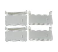 Edge Sewing Tool - Finger Hemming Seam Ruler, 4 Piece Stitching Lock Gauge with Precision Markings, Quilting Fabric Crafting Accessory, Garment Decoration Tool, Sewing Ruler for Straight Curved