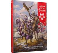 Edge Studio La Légende des Cinq Anneaux - Les Enfants des Cinq Vents | Supplément JDR La Légende des Cinq Anneaux | Clan de la Licorne, Nouvelles Écoles & Aventure