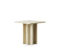 Normann Copenhagen Petite table basse Edge Travertine