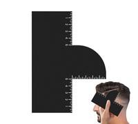 Edge Up Shaper - Guide de mesure de la gamme | Accessoire de toilettage de précision, modèle de coupe de cheveux, outil de shavin lisse avec des indicateurs de mesure, pour les hommes de coiffure de t