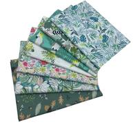 EDGEAM Lot de 7 Tissus en Coton 50x45 cm Couture Tissu Coton pour Patchwork DIY Couture Artisanat (Art-7-a)