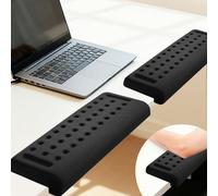 EdgeRest - Lot de 2 pièces de bureau en forme de L - Soutien confortable pour table ou bureau - Protection antidérapante - 30 x 10 cm