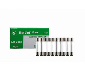 EDI-TRONIC fusibles en Verre 12A Lentement 6,3x32mm 250V Träge TYP612 10-Pack 10 pièces