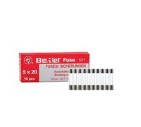 EDI-TRONIC fusibles en Verre 8A Rapide 5x20mm 250V Flink TYP521 10-Pack 10 pièces