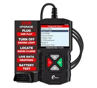 EDIAG YA-201 Lecteur de Code pour Voiture Outil de Diagnostic OBD2 Complet Lecteur de Code de véhicule pour capteur O2 EVAP Systèmes Graphiques améliorés État de la Batterie et données en Direct..