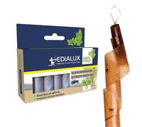 Edialux Attrape-Mouche, piège à Mouches, Papier Rouleaux Collants, Tue-Mouche intérieur écologique, sans Insecticide - Efficace, 4 pièces, 2 Mois de Protection pour Maison, Garage, véranda, Caravane,