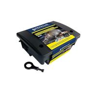 Edialux Boîte d’appât pour Rats avec Double Verrouillage, Station d’appât sécurisée pour la Lutte Contre Les rongeurs, Utilisation intérieur & extérieur, avec clé, Plateau et Tige pour appâts