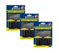 Edialux Lot de 6 pièges à Souris, piège sûr avec mécanisme à clic et réservoir d’appât, vidage sans Contact, adapté à l’intérieur et à l’extérieur, Efficace Contre Les Souris