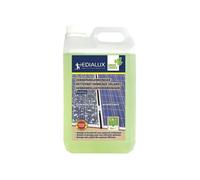 Edialux Nettoyant pour panneaux solaires 2,5 L aux enzymes, solution écologique pour panneaux solaires, nettoyage en profondeur sans dommage, élimine saletés et fientes d’oiseaux