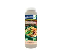 Edialux Poudre Bio-Containerfris Contre Les odeurs et Les asticots pour bacs GFT et Compost, absorbe l’humidité, Limite moisissures et pourriture, Parfum Lavande, 600 ML