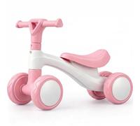 Edibaby, Draisienne Bébé 1 an, Vélo sans Pédales D'équilibre, Jouet, Premier Cadeau Anniversaire Noël, Enfant 10-24 Mois, Léger et Ergonomique (Rose)