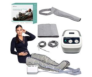 Edicare, Bottes Pressothérapie, Drainage Lymphatique, Appareil de Massage, Equipe Complète, Massage et Relaxation, Facile à Utiliser, Eficacité Professionnelle (Dispositif, jambes, ceinture et bras)