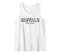 Édifice Buffalo New York - Buffalo NY Block Débardeur