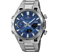 Casio Montre homme multifonction EDIFICE ECB-2300D-2AEF Argent Analogique Quartz
