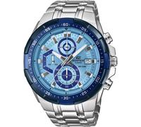 Casio Montre Edifice EFR-539DE-2AVUEF Quartz Verre minéral 50 mm Bleu/Argent