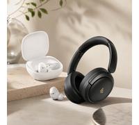 EDIFIER Atom Max Casque over-ear pliable + Redmi Buds 6 Play Blanc