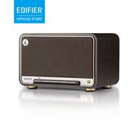 EDIFIER D32 Enceinte sans fil de table rétro 60W Hi-Res LDAC AirPlay2 Bluetooth 5.3 Wi-Fi double bande 24 bits 96 kHz Haut-parleur médium-grave de 4 pouces Deux tweeters de 1 pouce Autonomie de 11 Whi