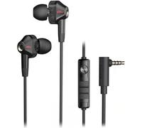 Edifier Ecouteurs de jeu GM2 SE intra-auriculaires, microphone, réduction de bruit, noir/rouge
