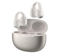 Edifier Écouteurs sans fil Open-Ear, Bluetooth 5.4, batterie 28H et IP56, micros antibruit AI, Ear-Clip de sport - Starlight