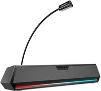HECATE G1500 BAR - Barre de son - pour PC - Canal 7.1 - sans fil - Bluetooth - USB - 5 Watt (Totale) - noir