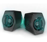 Enceintes Gaming PC Edifier G2000 32W avec Caisson de Basses, Bluetooth, USB, Entrées AUX 3.5mm, Éclairage RGB - Noir