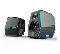 Edifier G5000 - Enceintes Gaming Actives RVB, Bluetooth 5.0, Entrées AUX, USB, 88W, Noir