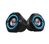 Enceinte PC Edifier G1000 - Paire d''Enceintes Bureau 2.0 Bluetooth Gaming RGB Noir