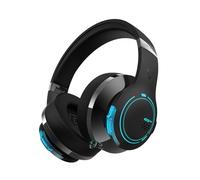 Edifier Hecate G5BT Casque sans Fil pour Gaming, Oreillettes Soft Memory, Hi-Res Audio H+ Effets sonores, lumière RVB, Bluetooth et Jack de 3,5 mm pour PC/PS4/PS5/téléphone/Switch
