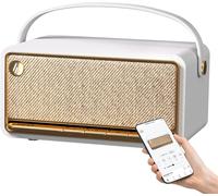 Edifier MP330 Enceinte Bluetooth portable avec audio haute résolution, 40 W RMS, autonomie 19 h, Bluetooth 6.0 multipoint - ivoire