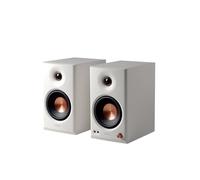 Edifier MR4.5 Moniteur de studio bi-amplifié, haut-parleurs d'étagère RMS de 80 W, blanc