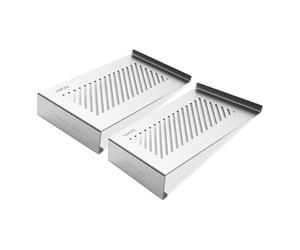 Edifier Paire de Supports de Haut-parleurs en Aluminium - Supports de Haut-parleurs de qualité supérieure avec Angle d'inclinaison de 10° pour Un Son Optimal - Antidérapant et amortissant Les