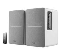 Edifier R1280T Blanc- Enceintes Studio et Bibliothèque Actives 42W, Télécommande IR, 2 Entrées RCA, Ampli Intégré, Pour PC, Portable, Mac, Téléphone et Hi-Fi