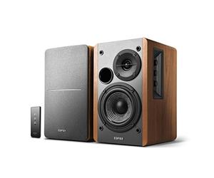 Edifier R1280T Enceintes Bibliothèque Alimenté - Moniteurs de Champ Proche 2.0 - Enceinte Moniteur Studio - Boîtier en Bois - 42 Watts RMS