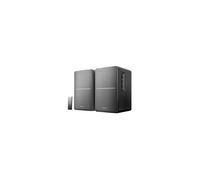 Edifier R1280T Noir- Enceintes Studio et Bibliothèque Actives 42W, Télécommande IR, 2 Entrées RCA, Ampli Intégré, Pour PC, Portable, Mac, Téléphone et Hi-Fi NOIR