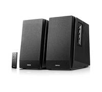 Edifier R1700BT Enceinte Bluetooth pour étagère - Moniteurs actifs de studio en champ proche - Haut-parleurs alimentés 2.0 avec boîtier en bois 66 W RMS (noir)