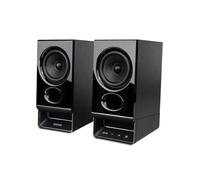 Edifier R20BT Enceintes USB Bluetooth 6.0 avec Haut-parleurs Large Bande 2,75", Commandes Tactiles, Entrée AUX, Prise Casque, Éclairage Personnalisable Via Application - Noir