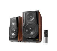 Edifier S3000MKII - Haut-parleur - pour la télévision - canal 2.0 - sans fil - Bluetooth - Contrôlé par application - 256 Watt (Totale) - 2 voies - brun