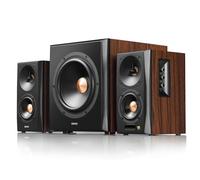 Edifier S360DB - Enceintes Bibliothèque et Caisson de Basses 2.1 Bluetooth v4.1 aptX Son sans Fil pour Salles Multimédia, Salons