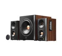 Edifier Enceintes bibliothèque 2.1 S360DB – Bluetooth v4.1, aptX, caisson 20,32 cm